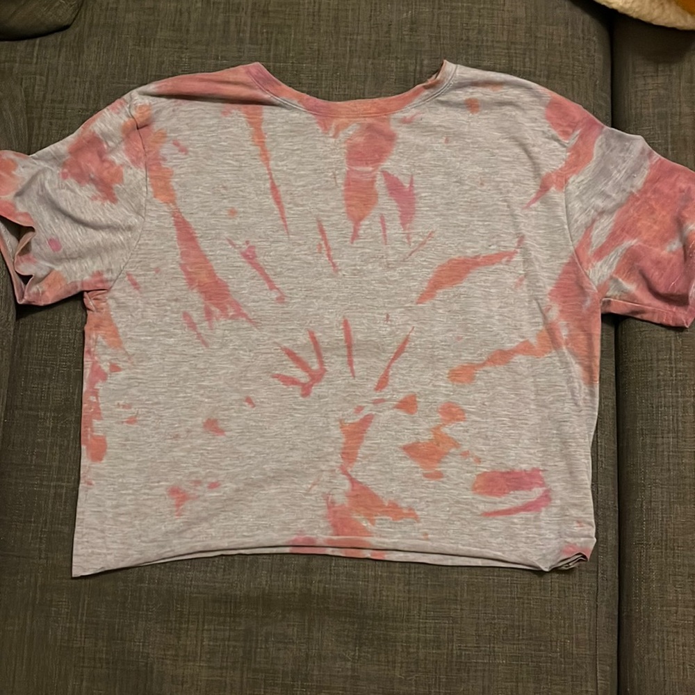 Small Cropped Tie-dye T-shirt